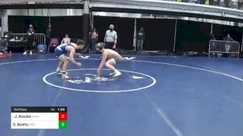 138 lbs 7th Place - Jack Roszko, Manhasset vs Sean Beatty, Patchogue-medford