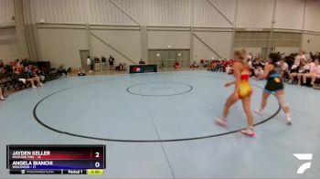 112 lbs Semis & 3rd Wb (16 Team) - Jayden Keller, Missouri Fire vs Angela Bianchi, Wisconsin