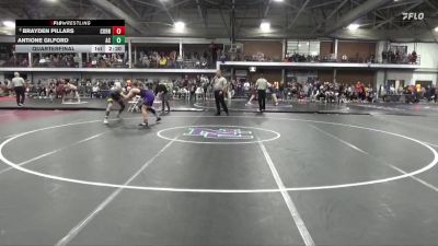 157 Silver Quarterfinal - Antione Gilford, Augustana (IL) vs Brayden Pillars, Cornell College