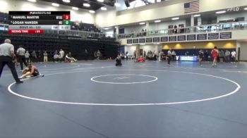 125 lbs Quarterfinal - Manuel Martir, Mt. San Antonio College vs Logan Hansen, Moorpark College