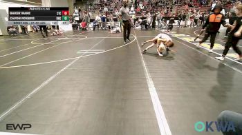 37-40 lbs Consolation - Baker Ware, Cleveland Takedown vs Cavon Rogers, Berryhill Wrestling Club