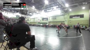 157 lbs Cons. Round 1 - Ennio Muhi, Van Nuys vs Christopher Dominguez, Torres