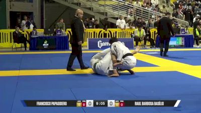 Raul Barbosa Basílio vs Francisco Papasidero 2026 World Jiu-Jitsu IBJJF Championship