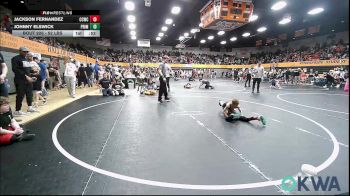 52 lbs Quarterfinal - Jackson Fernandez, Cotton County Wrestling Club vs Johnny Elswick, Prime Wrestling