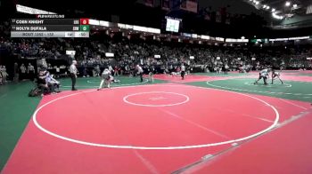 132 lbs Cons. Round 4 - Coen Knight, LBSA vs Nolyn Dufala, SRW2