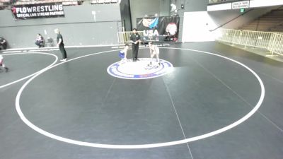 70 lbs Cons. Quarters - Nehemiah De La Cruz, Rough House Wrestling vs Conor Durkin