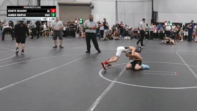 64 lbs Semis (4 Team) - Dante Magno, West Essex vs James Heiple, Broad Axe WA Green
