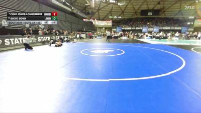 Boys 2A 165 lbs Cons. Round 4 - Sixto Soto, R. A. Long vs Cole Jones Longstreet, Marysville Pilchuck