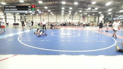 80 lbs Round Of 32 - Tate Russell, Whitted Trained National Dual Team - MS vs Gabe Herrera, TDWC Maniacs Grey - MS