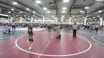 60 lbs Quarterfinal - Allie Brasfield, No Team vs Vesper Ortega, Pomona Elite