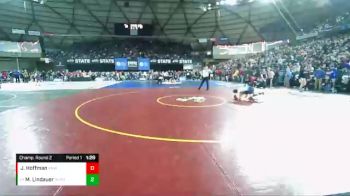 Girls 3A/4A 110 Champ. Round 2 - Maya Lindauer, River Ridge (Girls) vs Jamie Hoffman, Kennewick (Girls)