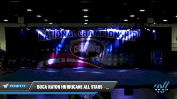 Boca Raton Hurricane All Stars - Tiger Sharks [2021 L2 Senior - D2 Day 2] 2021 ACP: Tournament of Champions