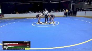 190 lbs Cons. Round 5 - Max Gambino, Maricopa vs Tayeshawn Hester, Maricopa