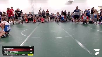 60 lbs Round 2 (8 Team) - James Otto, Warhawks vs Noah Hernandez, Revolution Elite