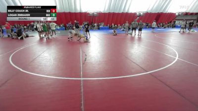 125-126 A Round 1 - Logan Zmbauer, Mauston vs Billy Couch Jr., Roncalli