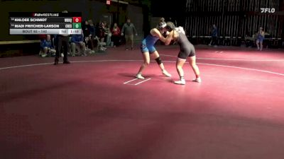 140 lbs Round 1 - Madi Fritcher-Larson, Crestwood vs Khloee Schmidt, Western Dubuque