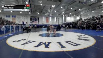 135 lbs Champ. Round 1 - Maya Ramirez, John Glenn vs Emma Miller, Canyon (Anaheim)