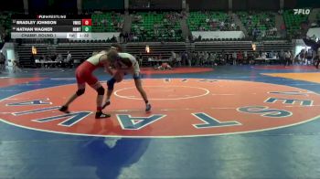 1A-4A 144 Champ. Round 1 - Bradley Johnson, Vinemont High School vs Nathan Wagner, North Sand Mountain