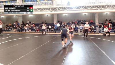 165 lbs Champ. Round 2 - Jace Schartz, Fort Hays State vs Colten Gundersen, Augustana (SD)