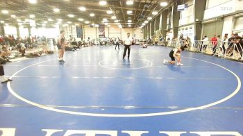 160 lbs Round Of 16 - Maximus Foutier, Quest School Of Wrestling Gold vs Dane Kracht, MF Dynasty