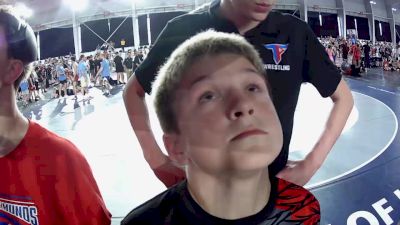 157 lbs Cons. Round 2 - Nickolai Kaye, North Dayton Wrestling Club vs Carson Bohall, Bloomington South Wrestling Club