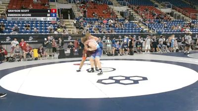 175 lbs Champ. Rd Of 64 - Grayson Scott, Alabama vs Emerson Moore, Missouri