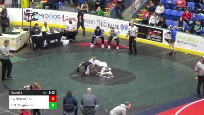 96 lbs Round Of 16 - Lucas Reeves, Nazareth vs Max Dinges, Penns Valley