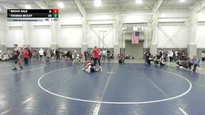 90 lbs 3rd Place Match - Brock Gale, Sanderson Wrestling Academy vs Thomas McCoy, Sanderson Wrestling Academy