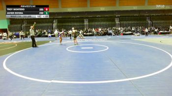 120 lbs Round Of 32 - Troy Montero, La Mirada vs Javier Rivera, Canyon View AZ