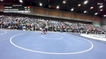 157 lbs Prelim - Daniel Maldonado, Baker/Powder Valley vs Tyson Rey, Rancho Bernardo