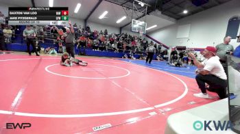 58 lbs Round Of 16 - Daxton Van Loo, Raw Wrestling Club vs Jake Fitzgerald, Coweta Tiger Wrestling