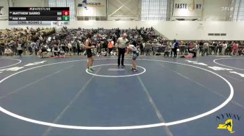 145 lbs Cons. Round 2 - Matthew Sarro, Long Beach Gladiators Wrestling vs Kai Vien, Club Not Listed