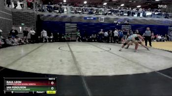 170/182 Cons. Round 1 - Raul Leon, Bonneville High School Wrestli vs Ian Ferguson, All In Wrestling Academy