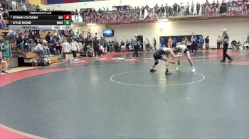 120 lbs Semifinal - Kyle Bond, Warrenton vs Ethan Clough, Hood River Valley