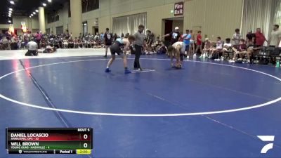 157 lbs Round 3 (4 Team) - DANIEL LOCASCIO, AAWA/Spec Ops vs Will Brown, Young Guns- Nashville