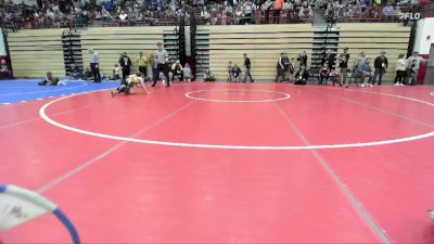 56 lbs Semifinal - Tristin Seeders, Derby City Legends vs Cody Brown Jr, Avon Wrestling Club