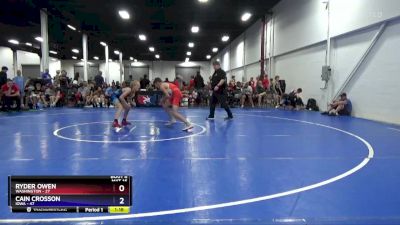 92 lbs Semis & 1st Wrestleback (8 Team) - Ryder Owen, Washington vs Cain Crosson, Iowa