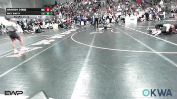 80 lbs Round Of 16 - Grayson Orrel, Berryhill Wrestling Club vs Riot Smith, Cleveland Takedown