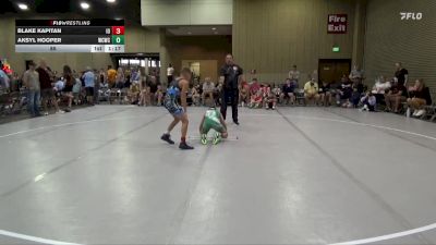 85 lbs Round 1 (8 Team) - Blake Kapitan, Indiana Outlaws vs Aksyl Hooper, Williamson County WC