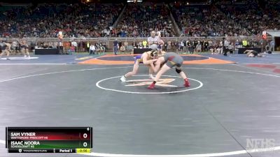 D4-165 lbs Cons. Semi - Sam Vyner, Whittemore-Prescott HS vs Isaac Noora, Schoolcraft HS