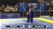 Amanda Liliane May vs Natalie Gabriella Bisaha 2025 Pan Kids Jiu-Jitsu IBJJF Championship