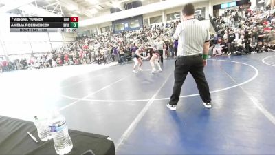 135 lbs Cons. Round 6 - Amelia Roennebeck, Syracuse vs Abigail Turner, Uintah
