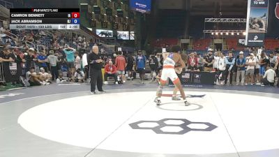 150 lbs Cons. Sub-rd Of 64 - Camron Bennett, Iowa vs Jack Abramson, New Jersey