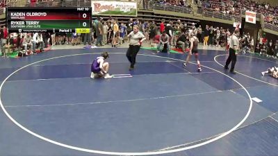 81 lbs Champ. Round 1 - Kaden Oldroyd, WESTLAKE vs Ryker Terry, Southern Utah Elite