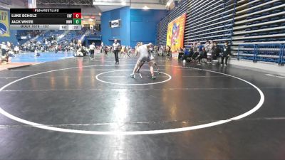 157 lbs Cons. Round 4 - Jack White, Norwin vs Luke Scholz, Cranford