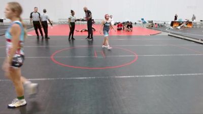 110 lbs Round 2 - Paezlie Kerr, Oklahoma Mafia vs Gianna Crain, Seymour Wrestling Club