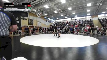 144 lbs Semifinal - Leo Moore, Ridgefield vs Jaeckez Mendez, East Hartford