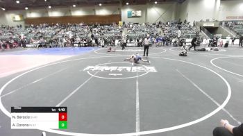 72 lbs Semifinal - Nevaeh Barocio, Gladiator WC vs Alexzeah Corona, Blazers WC