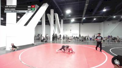 74 lbs Rr Rnd 4 - Luis Sanchez, Damaged Ear WC vs Matai James, Manu WC
