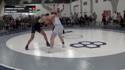 119 lbs Round 2 (6 Team) - Brian Corbin, Dynasty vs Cameron Koflowitch, CT Whale
